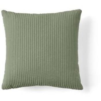 Selma coussin 50x50 cm en velours côtelé vert sauge