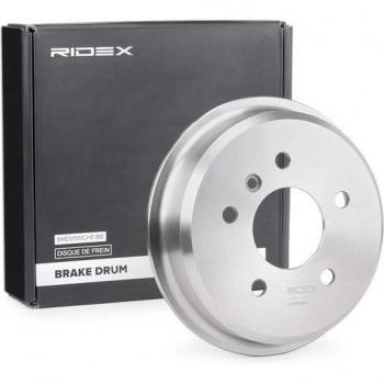RIDEX Tambours De Frein Essieu arrière 123B0065 pour Mercedes-Benz Classe A (W168)