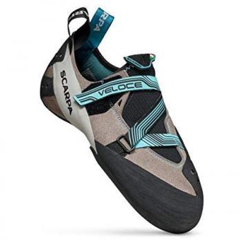 Scarpa Kletterschuhe Veloce für Damen grau/türkis Größe 35