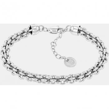 Stilvolles Tommy Hilfiger Armband: Doppelkreise aus Stahl 2780841