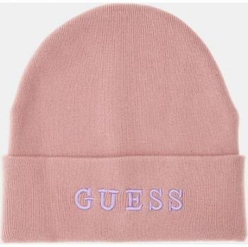 Gorro Rosado para Mujer Guess con Logotipo Bordado