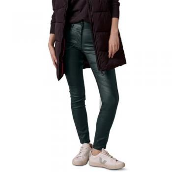 Cecil Pantalon Femme Vert Lisse – Grade 33