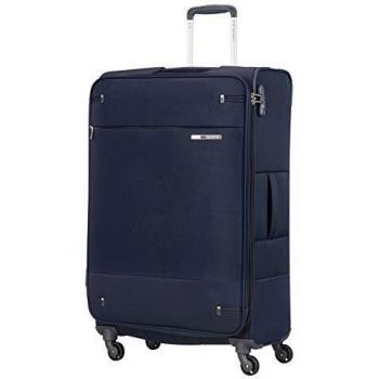 Samsonite Base Boost Valise Spinner Extensible 78 cm Bleu Marine