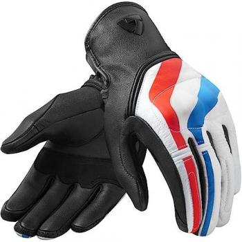 Guantes de Moto Estilo Retro REV'IT! Redhill Rojo-Azul 3XL