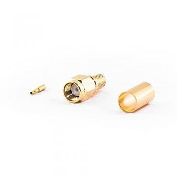 Varia RP-SMA-Stecker für H155 Kabel, Crimp Version, Elektronikkabel + Stecker