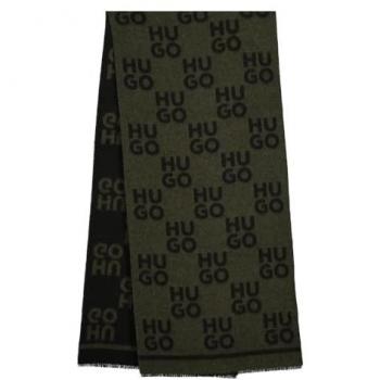 Bufanda Martyn Hugo Boss Verde Talla Única Hombre