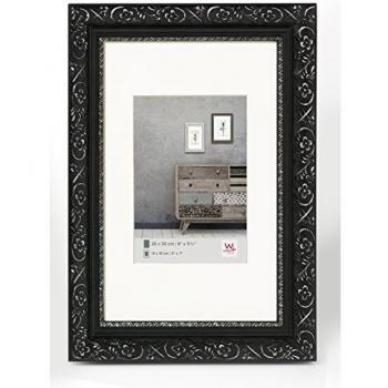 Walther design CR520B Barock Bilderrahmen schwarz, 15 x 20 cm