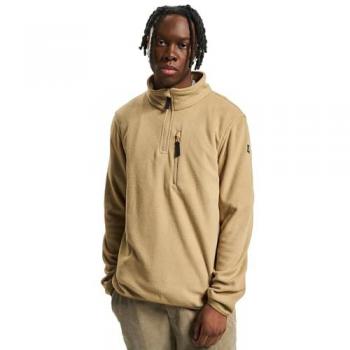 Half-Zip Camel Fleece for Men – Brandit Troyer S