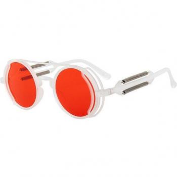 Lunettes de Soleil Rétro Steampunk pour Homme et Femme