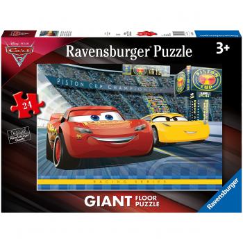 Puzzle 3 A Pixar Cars, 24 pièces
