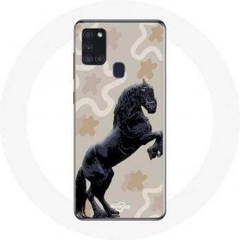 Coque Samsung Galaxy A21S Noir Frison