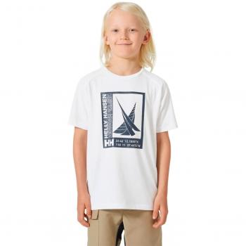 Helly Hansen Jr Port Tee 16 Jahre Weiß