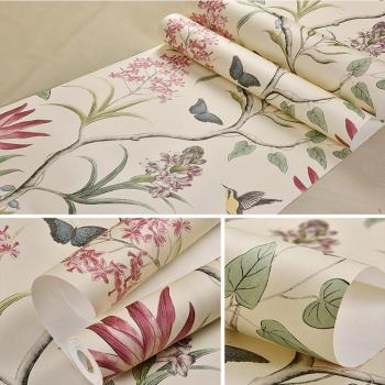 Vinilo Adhesivo Floral para Decoración de Habitaciones