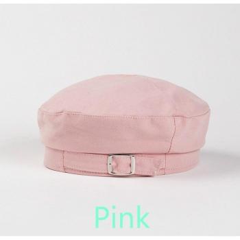 Thin Black Octagonal Cap for Women