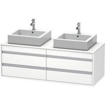 Meuble sous-vasque Ketho 140x55x49,6 cm, 4 tiroirs