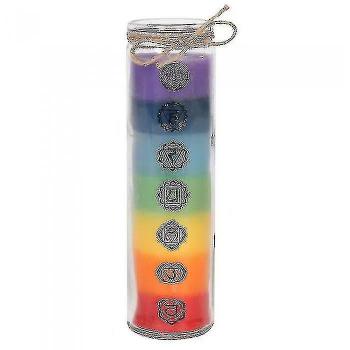 Bougie de chakra Arc en ciel