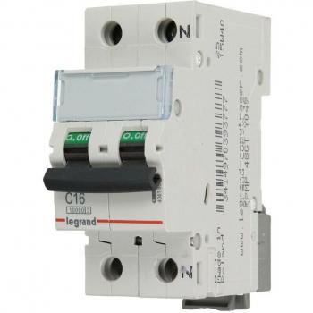 TX3 Legrand LS‑Schalter C13A – 13 A, 1‑Polig + Neutral, 10 kA