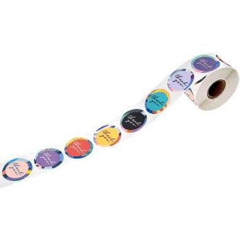 Enveloppe Papeterie « Merci » – 8 Designs (500 pièces/rouleau)