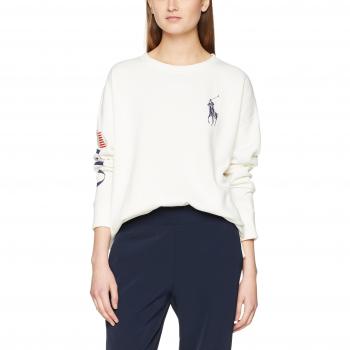 Sudadera de Mujer Polo Ralph Lauren, Manga Larga, Beige, Talla X-Small