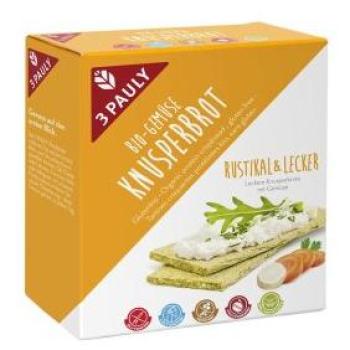 3 Pauly Protein‑Knusper‑Brot – 100 g, glutenfrei