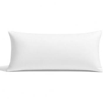 Almohada de Viscoelástica y Fibra en Tejido Stretch 135 cm, Aloe Vera, Memoria y Hipoalergénica