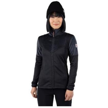 Rossignol Diretta Women’s Full‑Zip Black Fleece – Medium