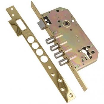 Amig Serrure 100 Encastrée 50/85 Acier Laitonné Verni
