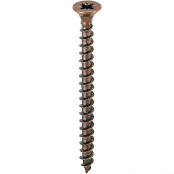 Vite per legno t.s.p. acciaio ottonato 5x120 mm