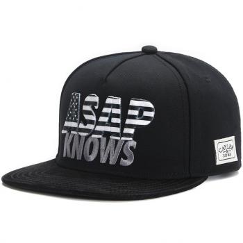 Cap ASAP KNOWS von Cayler & Sons – 3‑Farben‑Set (Schwarz/Weiß/Grau) – Einheitsgröße