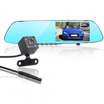 LEEPEE Rearview Mirror Dash Camera