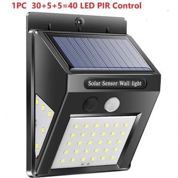 Waterproof Solar Powered LED Garden Wall Light
