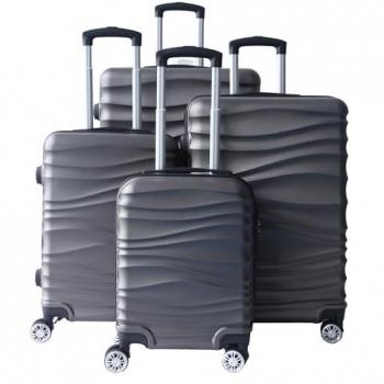 Cheffinger Koffer 4 tlg Reisekoffer Hartschale Trolley Set Handgepäck