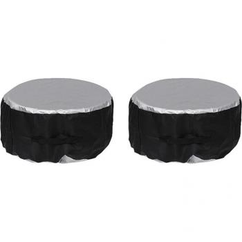 4PCS SUV Tire Cover 210D Oxford Cloth