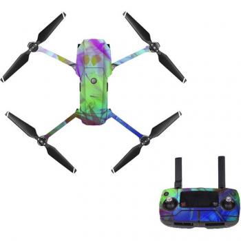 Estilo Óleo Adhesivo Mavic Pro con Accesorios