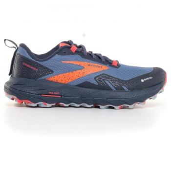 Zapatillas Brooks Cascadia 17 GORE-TEX mujer azul naranja