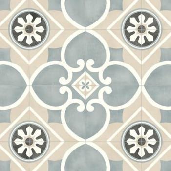 Vinyle Carreau Florence – 2 m × 2 m, finition beige