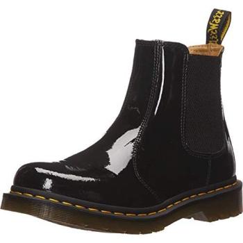 Dr. Martens 2976 Boots Vernis Noir Femme 42