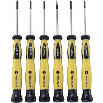 TOOLCRAFT ESD Precision Screwdriver Set 6-Piece