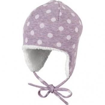 Cappello Inca Sterntaler, pois rosa