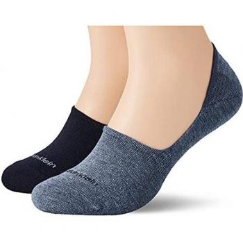 Calvin Klein CK Women Liner 2p Sparkle Stripe Alice Calzini – Denim Combo Uomo 40/41