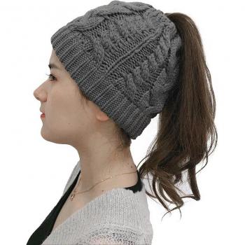 Holey Warm Knit Cap for Women