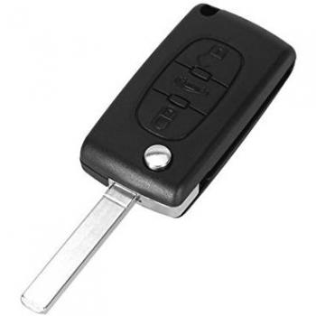 Couvercle de Sécurité pour Peugeot Expert et Citroën C3/307/407/207/308/Picasso – 3 Boutons, Modèle CE0523 – Sans Emplacement Pile