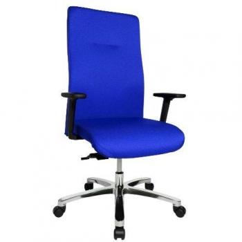 Topstar XXL Bürostuhl Big Star 20, BT290T W56, Stoff blau