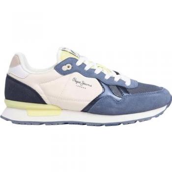 Sneakers Pepe Jeans Brit Camp W PLS40038 Blu Scuro