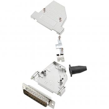 Encitech DTSL25-SJSRG-S-HDP44-W-K D-SUB 44-polig Stiftleisten-Set