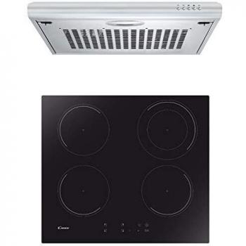 Candy CI642CC Induction Cooktop & Visor Hood Set