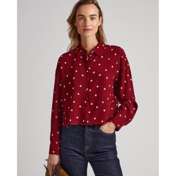 Camisa casual de viscosa con manga larga Pepe Jeans