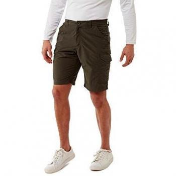Shorts Décontractés Cargo Craghoopers NL – Vert Forêt – Taille M (38)
