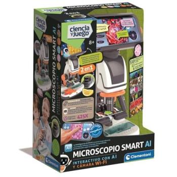 Smart Microscopia 2 en 1, Acceso por App y Wi-Fi