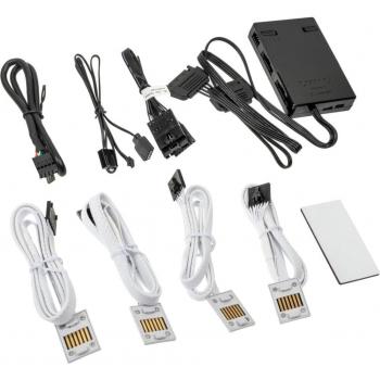 Lian-Li UNI HUB SL-INF e Tappetino Mouse Bianco
